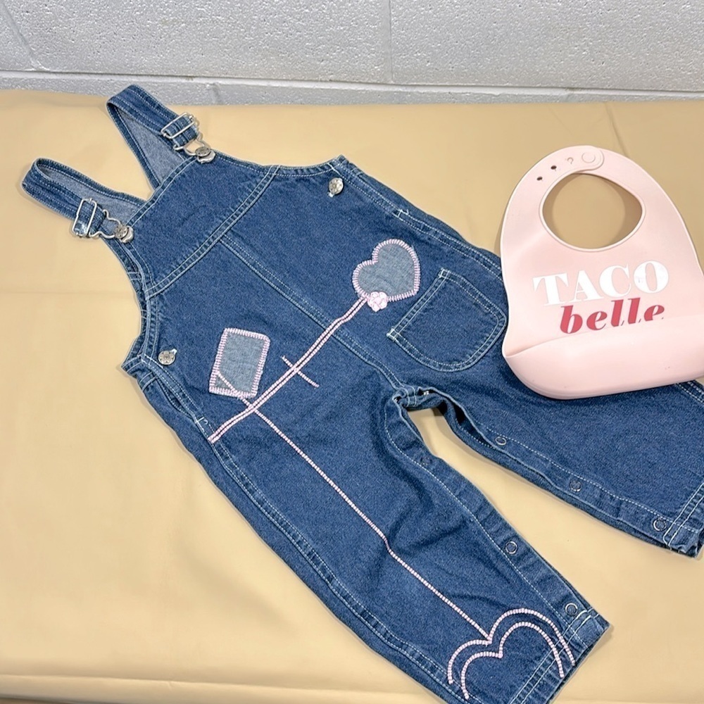 Toddler jeans overalls and bib​​​​​​​​​